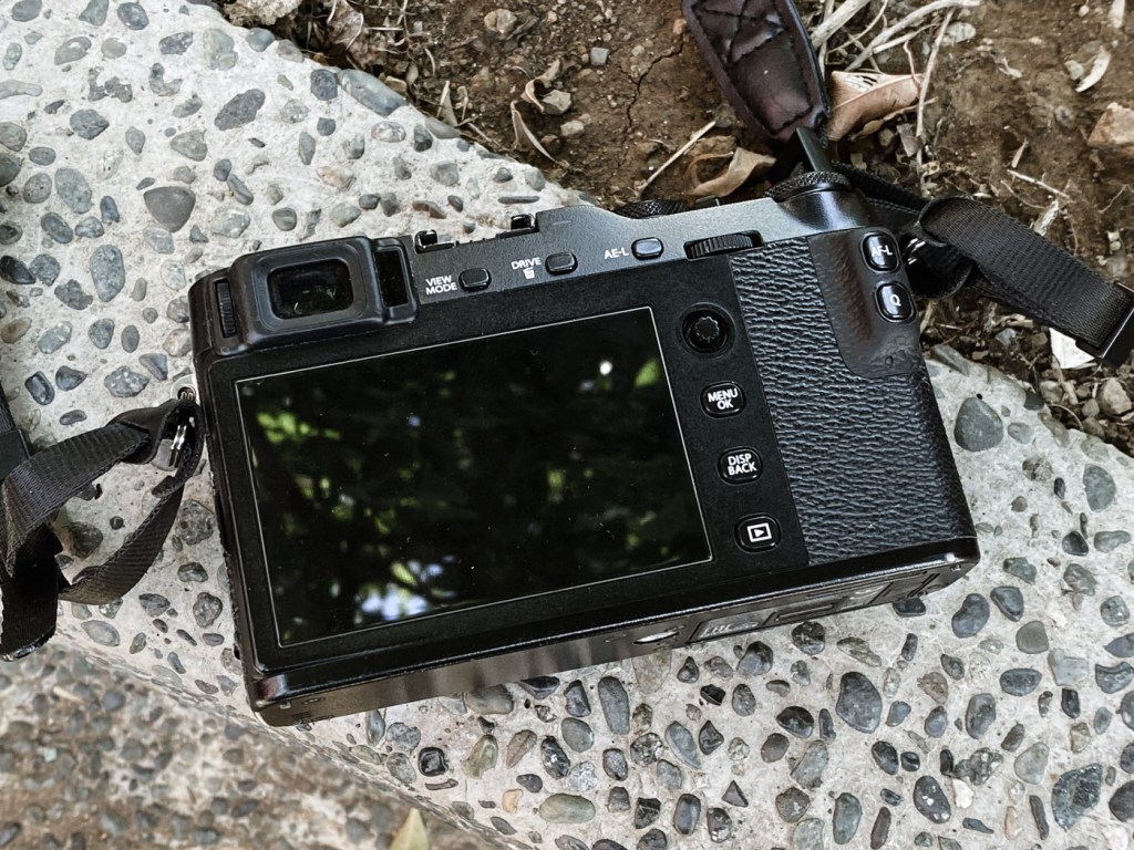 Fujifilm X-E3 touchscreen
