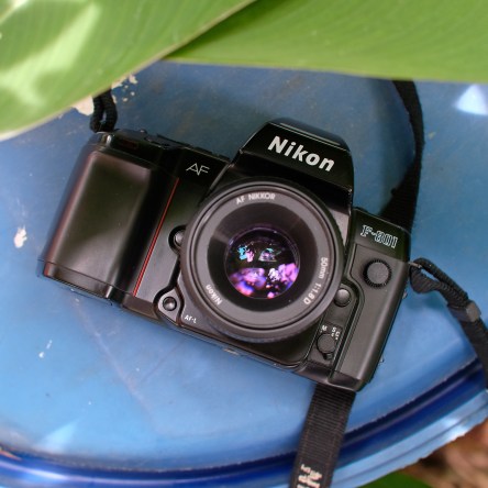 Nikon f801 film camera