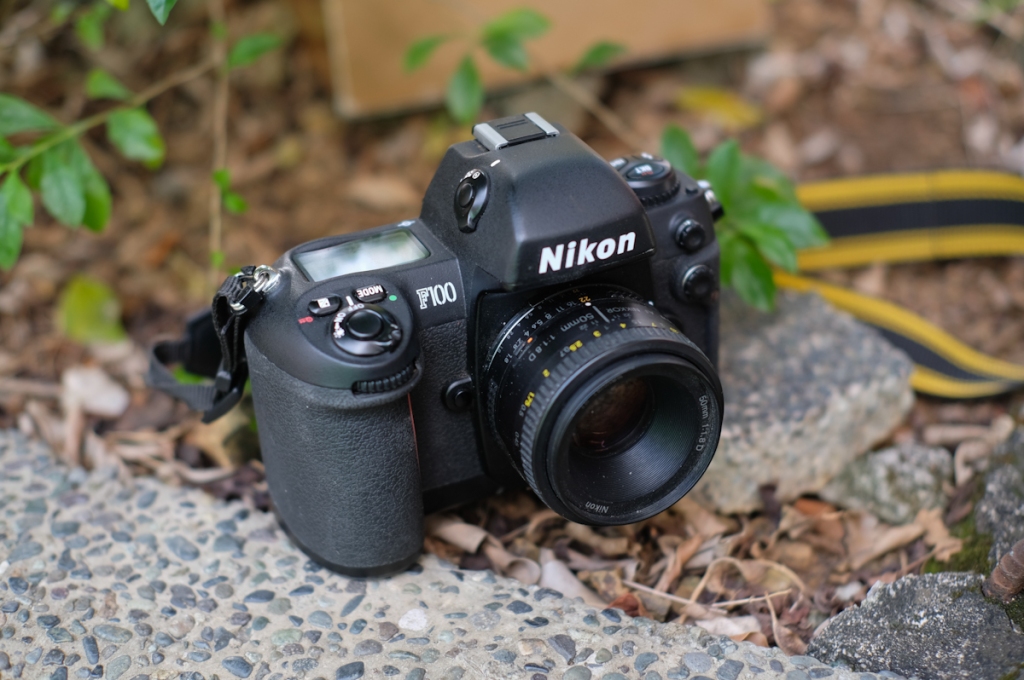 Nikon F100 film SLR camera