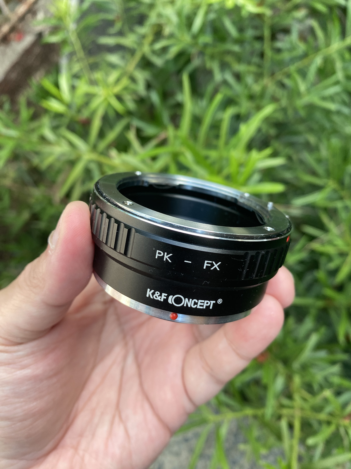 K&F Pentax PK to Fujifilm X adapter