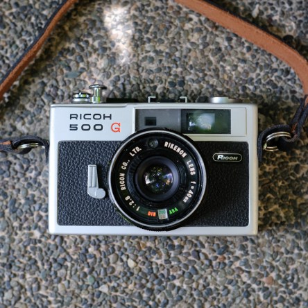Ricoh 500G rangefinder film camera