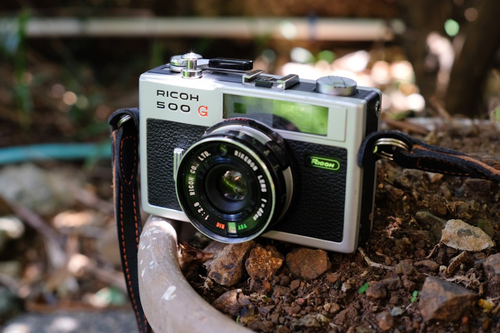 Ricoh 500G rangefinder film camera