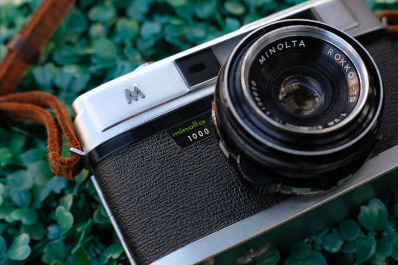 Minolta A5 rangefinder film camera