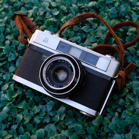 Minolta A5 rangefinder film camera-1