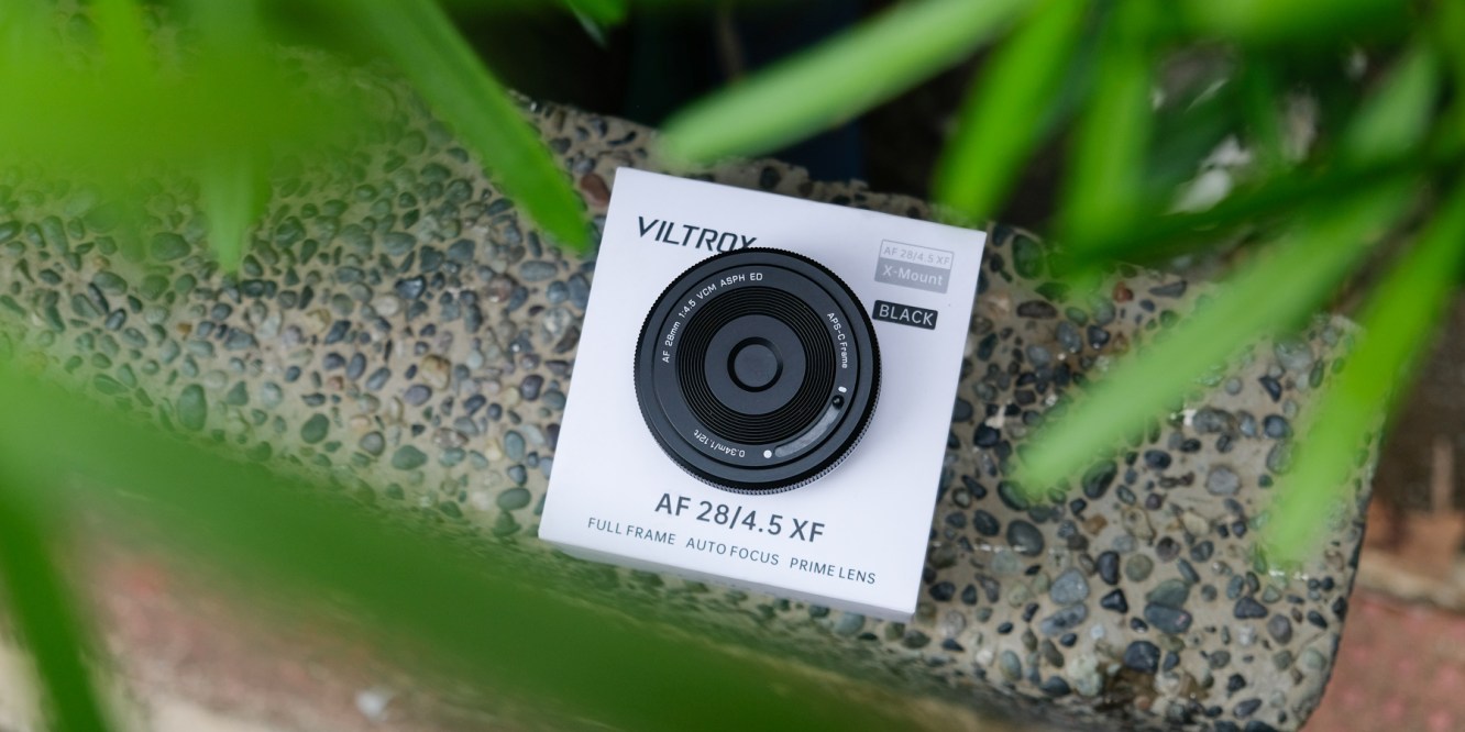 Viltrox 28mm f4.5 pancake chip lens